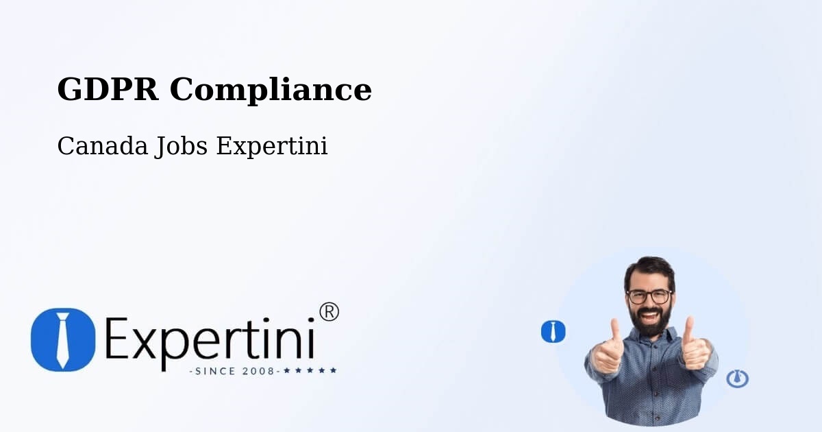 EU GDPR Compliance Statement – Baie D'Urfé - Canada Jobs Expertini